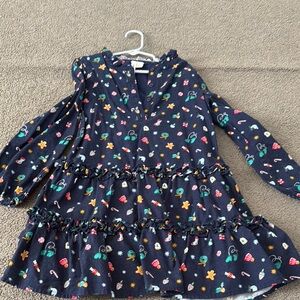 Holiday Ruffle Dress